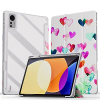 For Redmi pad SE 11 Case Redmi pad 10.6 10.61 Cover Auto Wake up and Sleep Funda For Xiaomi mipad 6 5 pro 11 With Pencil Holder