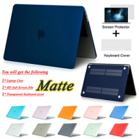 Case For Apple 2023 Macbook Air 15.3 A2941 Matte Protective Cover for Air 13.6 A2681 Pro 14.2 A2442 M1 M2 Chip 13.3 A2337 A2338