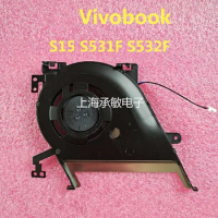 New Cooler Fan For ASUS VivoBook S15 S531F S532FL S532F S5500F V5050E M5100U BAPA0806R5HY002 13NB0RA0P01111 13N1-C3P0101 Cooling