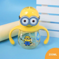 Botol training minion/botol minum minion/botol training anak - 250 ml