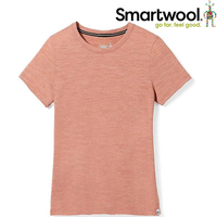 Smartwool Sport 女款 美麗諾羊毛運動型短袖T恤 SW016640 L38 霧棕色