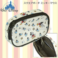 日本正版 Disney 迪士尼 米奇 Mickey 萬用收納包/化妝包/雜物包 《 日本進口 》★ 夢想家精品生活家飾 ★