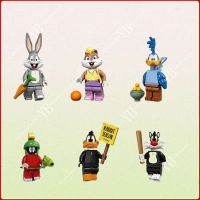 Mainan Pemasangan untuk Kanak kanak, Kartun Bugs Bunny dan Watak Mini, Termasuk Robot dan Pokemon Bu