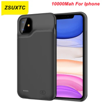 10000Mah Power Case for iPhone 12 Mini 11 Pro Max XS Max XR 7 8 Plus 6s SE 2020 Battery Charger Case for iPhone 12 Battery Bank