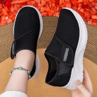 Net shoes ladies and leisure shoes in summer new women's shoes lazy man magic sneakers easy walking