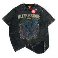 Ossu Ossu Alter Bridge The Crow Black Washing Tshirt
