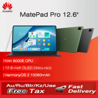 HUAWEI2021 MatePad Pro 12.6 Inch Tablet 8GB 256GB OLED Screen 2560x1600 HarmonyOS 2 Kirin 9000E CPU Octa Core 10050mAh Tablet PC
