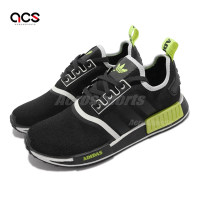 Adidas 休閒鞋 NMD R1 男鞋 黑 螢光綠 經典鞋 Boost 愛迪達 GV7183