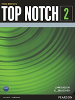 Top Notch  (2) Student\'s Book MP3 CD/1片 3/e Saslow 2014 Pearson
