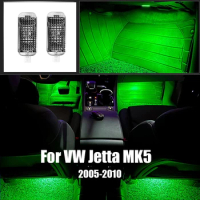 For Volkswagen VW Jetta MK5 A5 2005 2006 2007 2008 2009 2010 Car Footwell Lamp Atmosphere Lights Interior Decoration Accessories