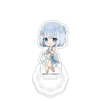 ■預購■【カーテン魂】通販｜約會大作戰Ⅴ POP UP SHOP『鳶一折紙／水着ドレス』壓克力立牌&便條夾。[1026]