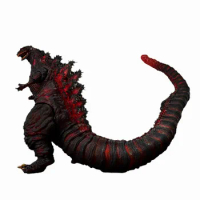 Original Goods in Stock BANDAI Godzilla SHMonsterArts SHIN GODZILLA Fourth Form Night Battle Edition Model Animation Action Toy