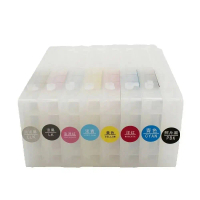350ml/pcs Empty Refillable  Cartridge with chip For Epson Stylus Pro 7800 9800 7880 9880 Printer T56