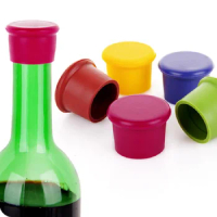 1000pcs Reusable Silicone Wine Beer Top Bottle Cap Stopper Drink Saver Sealer Beverage Home Kitchen Bar Tools
