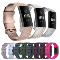 New Silicone Wristband For Fitbit Charge 3 4 Strap, Charge4 Charge3 Strap, Silicone Strap, Fitbit Charge 3/3 SE Accessories