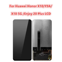 New For Huawei Honor X10 LCD Display+Touch Screen Digitizer Assembly Replacement Parts For Huawei Y9A X10 5G LCD Enjoy 20 Plus