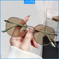 Color-changing Myopia Glasses Anti Radiation Eyeglasses Korean Version of Student Glasses Female wit
