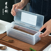 進口筷子盒帶蓋廚房家用刀叉勺子餐具面條塑料收納盒子儲物盒