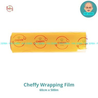CHEFFY Wrapping Film Makanan 60cm x 500m / Food Wrapping / Eceran / Plastik Wrap Makanan