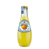 現貨免運 S.Pellegrino義大利聖沛黎洛氣泡礦泉水(甜橙)玻璃瓶  200ml x 24瓶 聖沛黎洛
