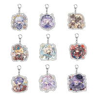 Trò Chơi Honkai: Star Rail Sparkle Aventurine Firefly Mặt Dây Chuyền Dễ Thương Hình Móc Khóa Móc Khó