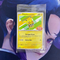 pokemon (ID) pikachu berkemeja batik V1 (sealed) - PROMO 101/SV-P - NO FOIL