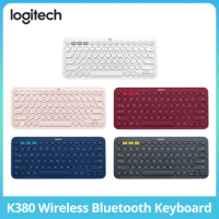 Wholesale Original Logitech K380 Portable Multi-Device EasySwitch Wireless Mini pc Keyboard For Tablet Computer