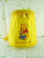 【震撼精品百貨】Winnie the Pooh 小熊維尼 手提背包-黃 震撼日式精品百貨