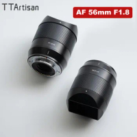 TTArtisan Auto Focus 56mm F1.8 camera lens X E Z mount for Fujifilm XS10 XS20 X-H2s XT5 XT30 Sony a6000 zve10 a6700 Nikon zfc