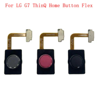 Home Button Fingerprint Sensor Flex Cable Ribbon For LG G7 G7+ G710 G710EM G710N ThinQ Touch Sensor Flex Replacement parts