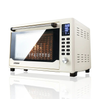 【YAMASAKI山崎家電】不鏽鋼微電腦控溫全能電烤箱 SK-4685MY#白色-白色