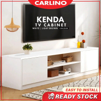 TV Cabinet Modern Minimalist | 5ft / 6ft | TV Console | Media Storage | Meja Rak TV | Tv Kabinet | K
