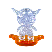 【3D立體水晶拼圖】3D Crystal Puzzles 安逗Andox(8cm系列-36片)