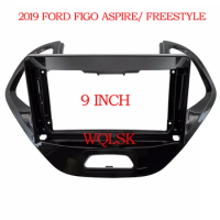 For Ford Figo Aspire 2015 2016 2017 2018 Car Radio Fascia Frame Adapter Power Cable with Canbus Car Accessories Bezel Faceplate