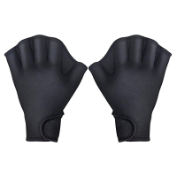 [2美國直購] TAGVO 游泳蹼狀手套 Aquatic Gloves for Helping Upper Body Resistance 黑 S/M/L