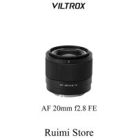 Viltrox 20mm f2.8 Auto Focus Full Frame Ultra Wide Angle Lens for Sony E Mount Cameras