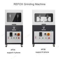 REFOX AP34 AP38 Grinding Machine Polisher For iPhone12 13 X 14 Pro Mobile Phone Watch LCD Screen Scratch Removing Refurbish