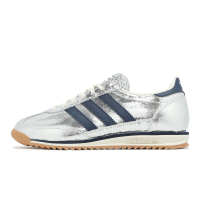 adidas 休閒鞋 SL 72 OG W 女鞋 銀 藍 膠底 復古 皮革 愛迪達 JH8654