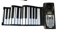 61鍵手捲鋼琴加厚專業版便攜式折疊軟鍵盤帶外音智慧成人練習幫手 【麥田印象】