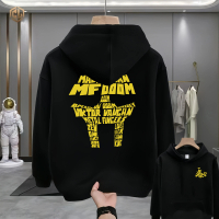 เสื้อฮู้ดดี้มีฮู้ดผู้ชาย ฤดูใบไม้ผลิและฤดูใบไม้ร่วง ใหม่ สไตล์แร็ปเปอร์ MF Doom Madvilla ฮาราจูกุ สำ