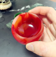 dh[Taobao]ถ้วยชาหยกโมราหยกสไตล์เกาหลี  แก้วเดี่ยวหยกแก้วเคลือบเพิ่มความหนา9145310