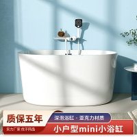 迷你小戶型無縫一體恒溫浴缸亞克力酒店名宿家用日式成人泡澡浴盆