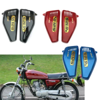 Motorcycle Parts of Fairing Frame Side Covers Battery &amp; Tool Panels for Honda Lifan CG125 ZJ125 1 Pair