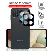 3D Curved Rear Camera Protection Tempered Glass Cover for Samsung Galaxy a12a m12 42 a52 5G a32 5G Fully Armor Lens Film