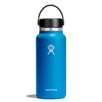 【Hydro Flask】32oz/946ml 寬口提環保溫杯(海洋藍)(保溫瓶)