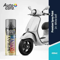 AUTOGARD FLAT WHITE PUTIH DOFF 14 - Cat Semprot Premium Motor Rumah