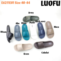 LUOFU E6211E01 ORIGINAL jelly sandal karet empuk murah selop pria sendal baim cowok import