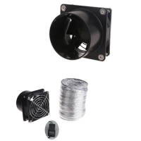 USB-Powered Smoke Absorber Fan with and Duct Pipe for Versatile Use