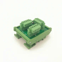 PLC industrial bus network breakout board, PLC supporting IO terminal block,WL-TB-102.