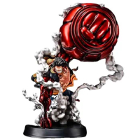 21CM New One Piece Gear Fourth Figure Snake Man Luffy Monkey D Luffy Figurine Gear 4 Statue Collection Toys Gift
